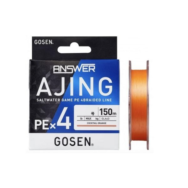 Pintas valas GOSEN Answer Ajing PEx4 150m 0.2-0.4PE