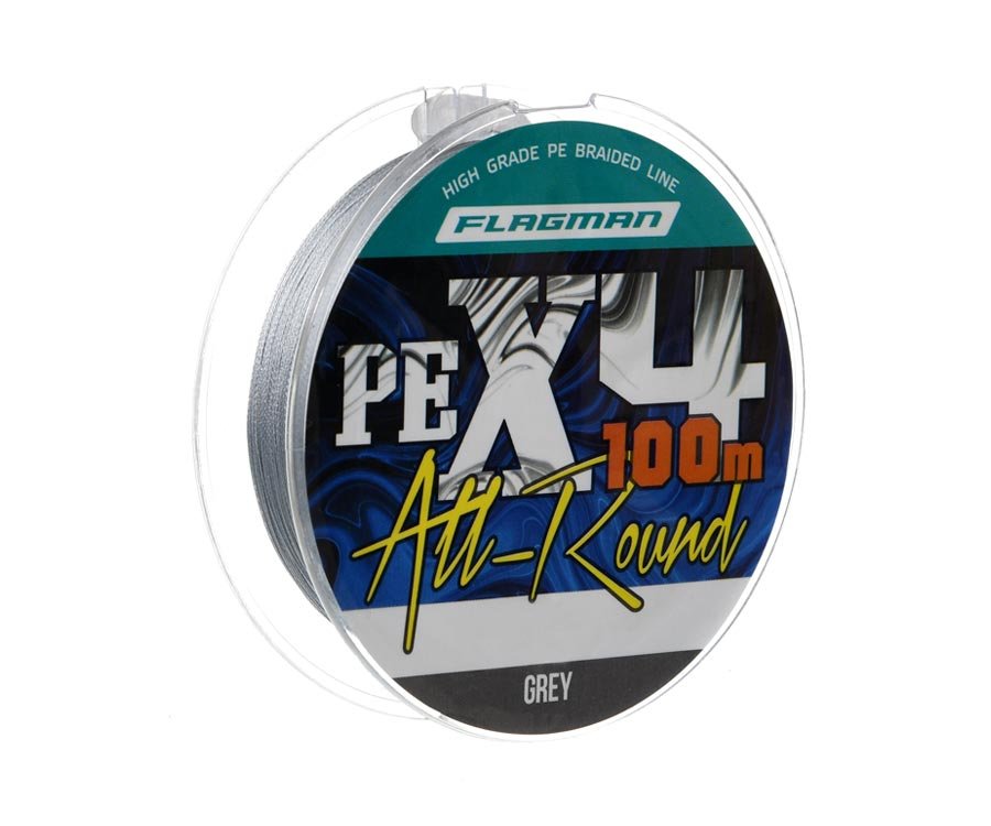 Pintas Valas Flagman All-Round PE X-4 100m Grey 0.12-0.23mm