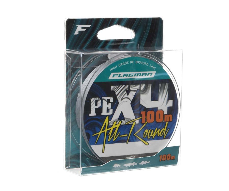 Pintas Valas Flagman All-Round PE X-4 100m Grey 0.12-0.23mm