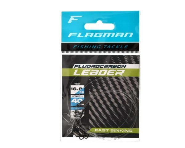 Pavadėlis Flagman Fluorocarbon Leader 16.8kg30cm