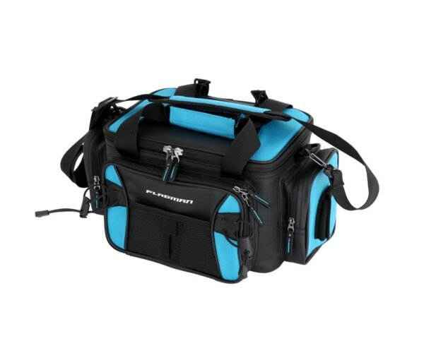 Flagman Lure Bag spiningo krepšys su 4 dėžėmis 41x25x20cm