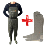 KOMPLEKTAS- Hokkaido bridkelnės su petnešomis 42-47dydis plius kojinės Wild Hunter