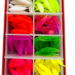 KA-Lures ryškių Tanta25 rinkinys (80vnt)