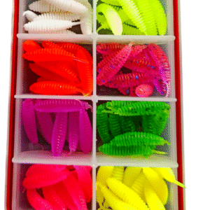 KA-Lures ryškių Tanta25 rinkinys (80vnt)