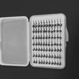 KA-Lures švininių avižėlių komplektas dėžutėje