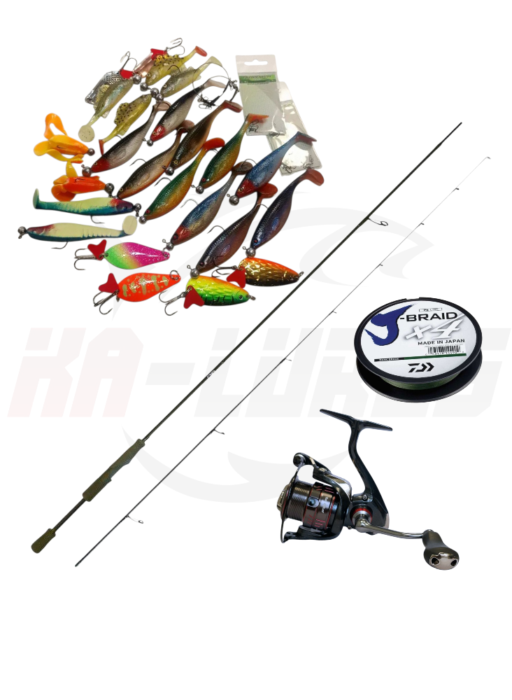 Super komplektas Lydekų žūklei