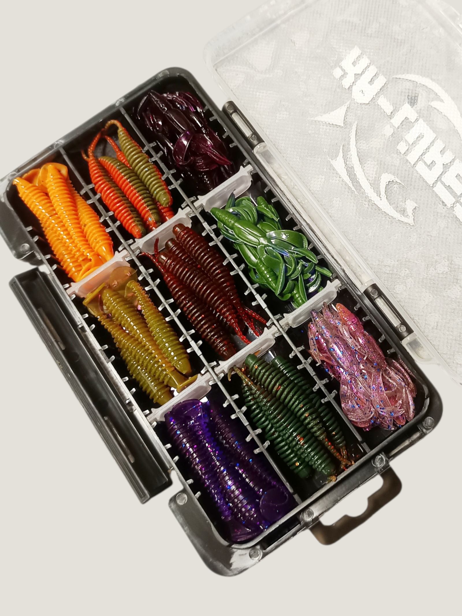 KA-Lures rinkinys ešerių žūklei 50mm