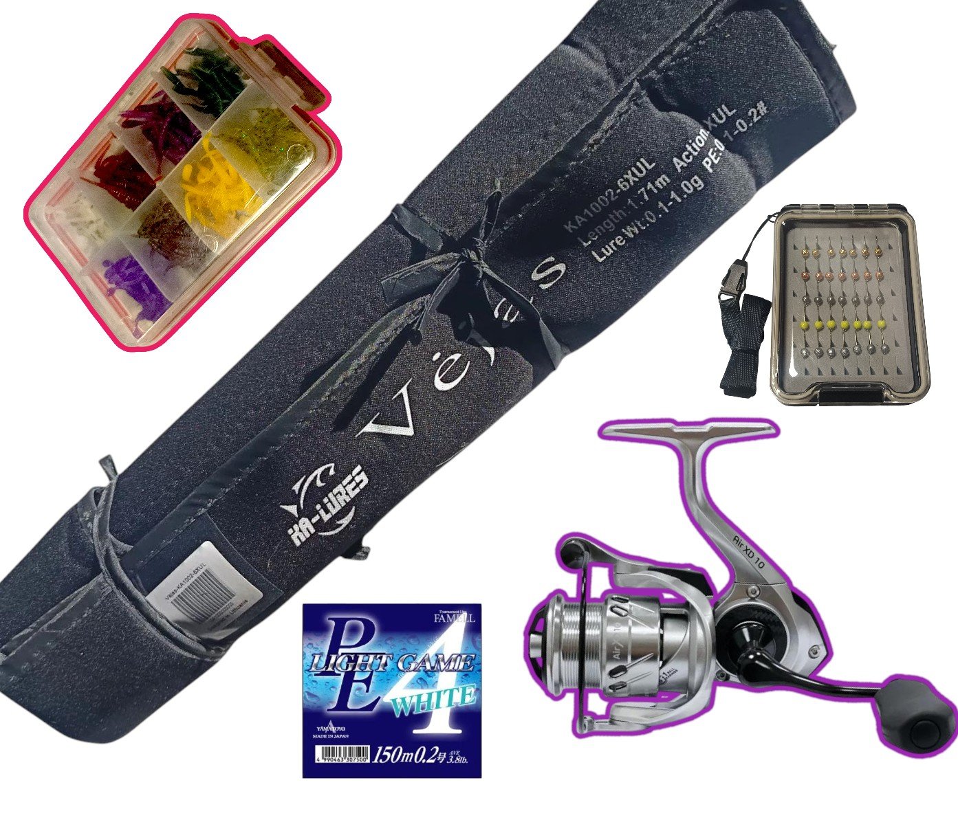 Avižadrebio komplektas keliautojams