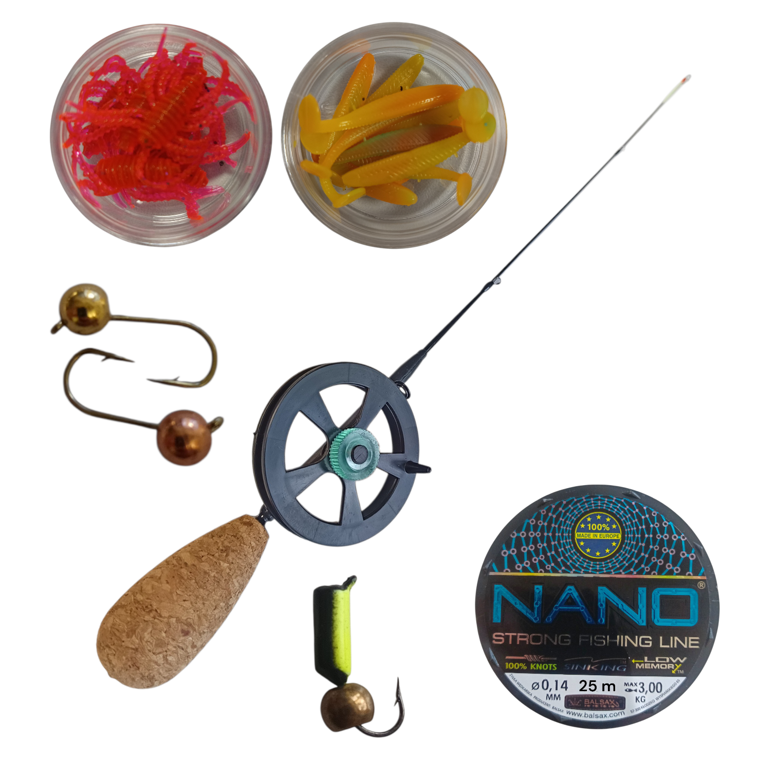 Žiemos komplektas paruoštas žvejybai