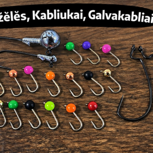 Kabliukai, avižėlės, galvakabliai