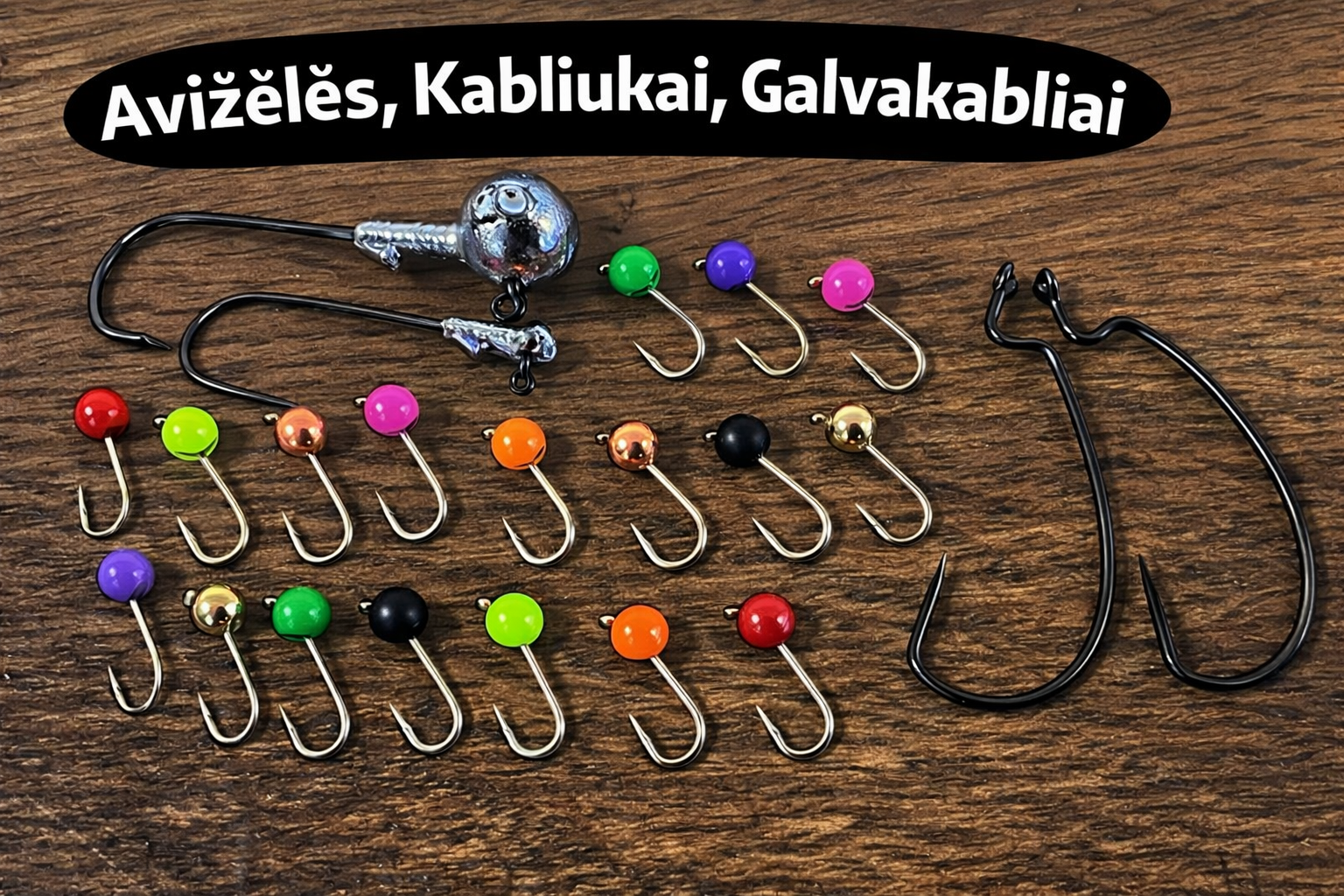 Kabliukai, avižėlės, galvakabliai