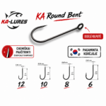KA Round Bent Kabliukai