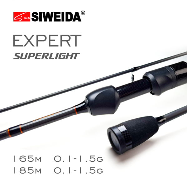 Spiningas Siweida EXPERT SUPERLIGHT. 185cm 0,1-1,5g. Fast
