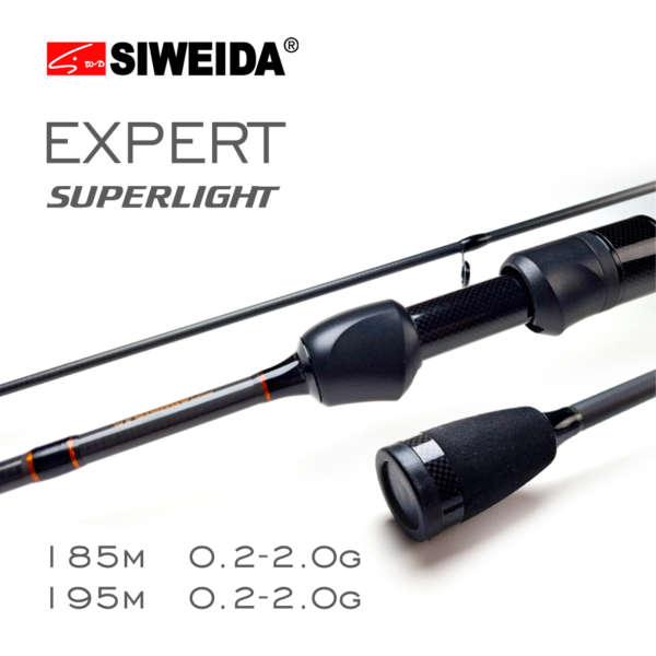 Spiningas Siweida EXPERT SUPERLIGHT. 185cm 0,2-2,0g. MODERATE FAST