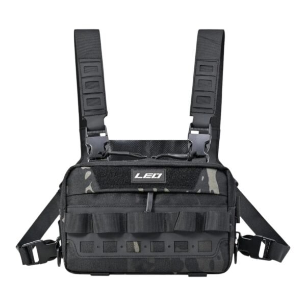 LEO krūtinės / juosmens žvejybinė rankinė Tactical Camo